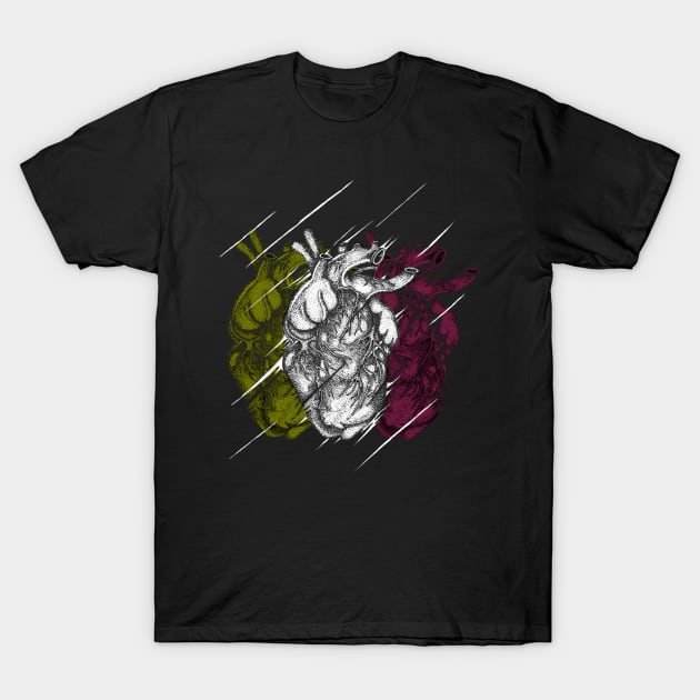 Heartbeat T-Shirt by suryas